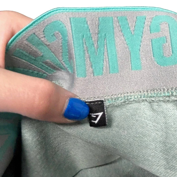 Gymshark Flex Low Rise Leggings‎ in Green Size Medium - Picture 8 of 8